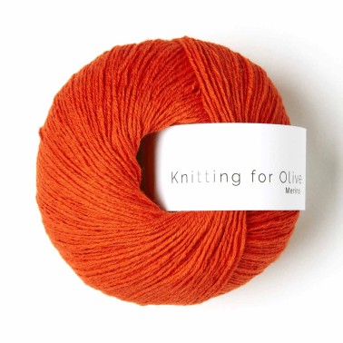 Merino Blood Orange RMS Knitting for Olive
